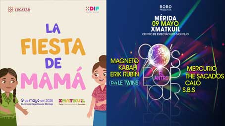 La Fiesta de Mamá: “90’s Pop Tour” - Mérida