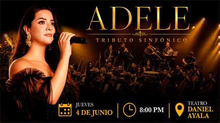 Adele Tributo Sinfónico – Mérida