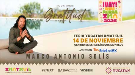 Feria Xmatkuil 2026: Marco Antonio Solís 