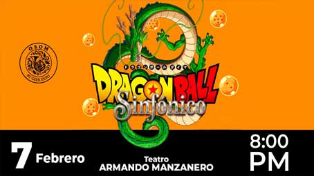 Dragon Ball Sinfónico en Mérida