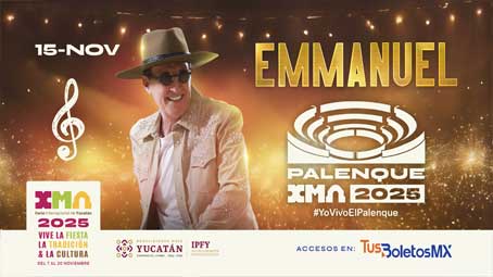 Feria Xmatkuil 2025: Emmanuel en Mérida