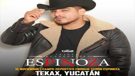 Espinoza Paz en Tekax