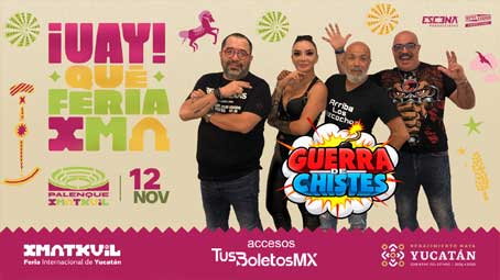 Feria Xmatkuil 2026: “Guerra de Chistes