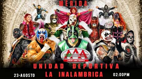 Lucha Libre AAA Border - Mérida