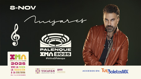 Feria Xmatkuil 2025: Manuel Mijares en Mérida