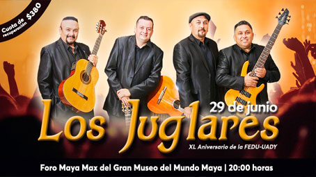 Los Juglares en el Marco del XL Aniversario de la Facultad de Educación de la UADY en Mérida