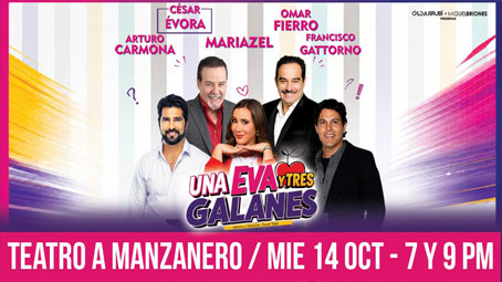 Una Eva y Tres Galanes - Mérida