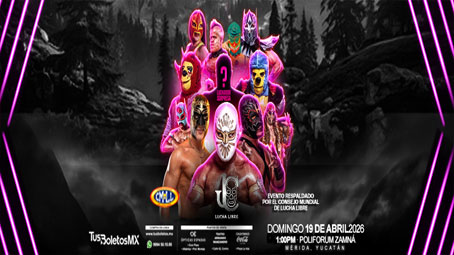 Lucha Libre CMLL en Mérida