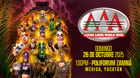 Lucha Libre AAA World Wide en Mérida