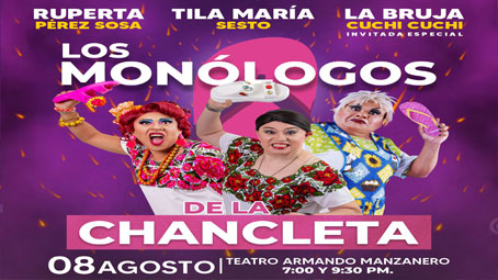 Tila María Sesto, Ruperta Pérez Sosa y La Bruja Cuchi Cuchi en: 