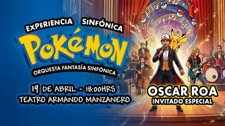 Pokémon Sinfónico - Mérida