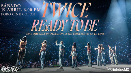 Proyección de concierto: TWICE 