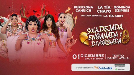 La Tía Chayo, Puruxona Cahuich y Dominga Dzipiris en: 