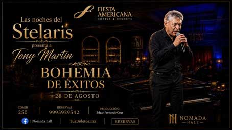 Tony Martin Presenta: Bohemia De Éxitos - Mérida