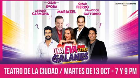 Una Eva y Tres Galanes - Playa del Carmen
