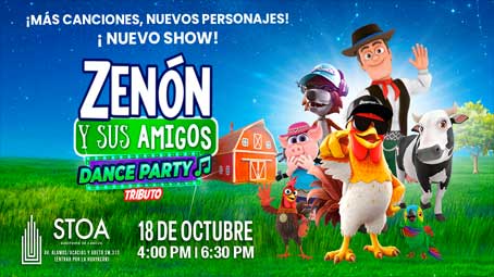 Zenón y sus Amigos Dance Party Tributo - Cancún