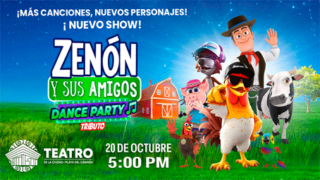 Zenón y sus Amigos Dance Party Tributo - Playa del Carmen