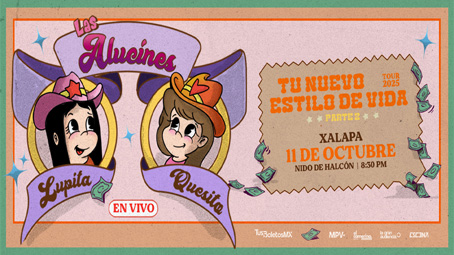 Las Alucines En Vivo “Tu nuevo estilo de vida” Tour 2025 en Xalapa
