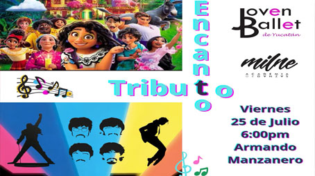 Joven Ballet de Yucatán y Milne Academia de Danzas: 