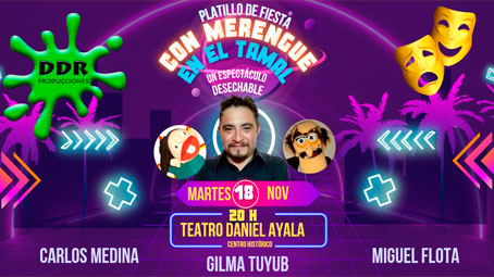 Platillo Fiesta con Merengue en el Tamal MID