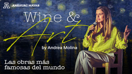 Wine & Art by Andrea Molina en Mérida